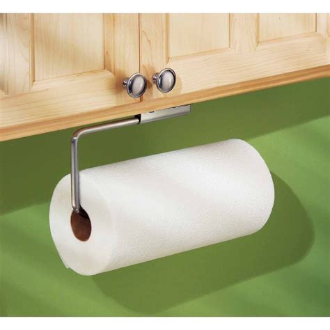 stainless steel paper towel holder under cabinet mount|best undermount paper towel holder.